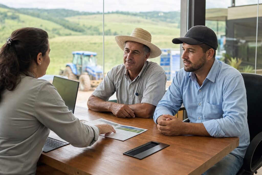 Gestão e dados no escritório rural